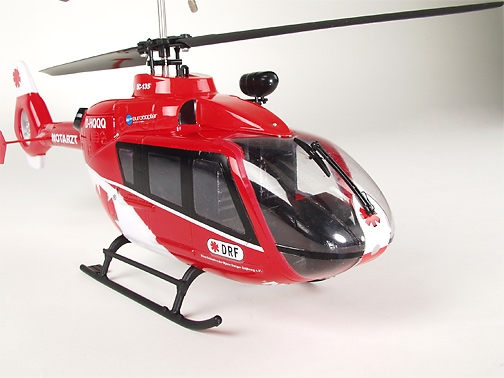 Helicóptero motor explosión EC135 de Vario